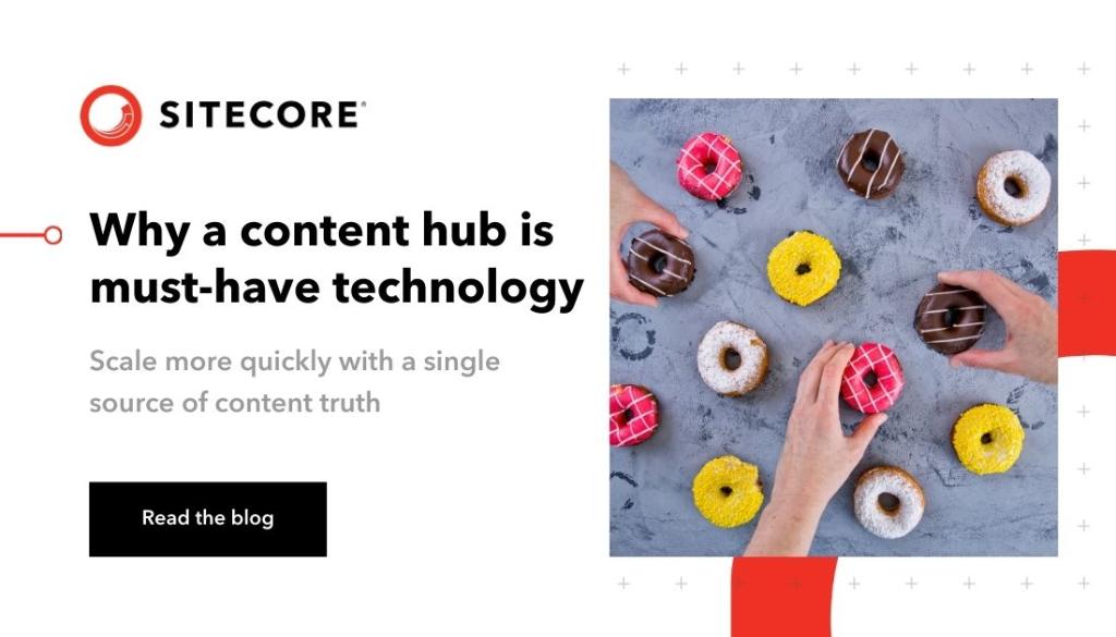 Sitecore's tweet photo. Managing digital assets centrally is a “must-have” for any brand seeking to streamline content marketing operations. Discover how a content hub can help you take control of your content with the following post by Sitecore’s Jose Santa Ana (@SantaAna415): https://t.co/vXliKkBMes https://t.co/g9iT2s26vz
