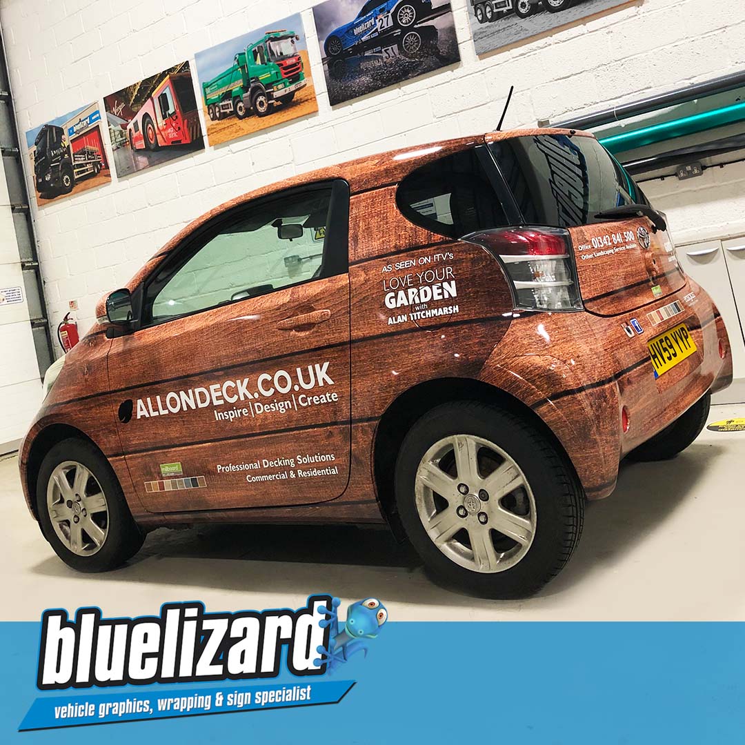 BlueLizardSigns's tweet photo. Another digitally printed wrap for @allondeck.co.uk
This time on this dinky little Toyota IQ
As always... Looking Awesome!

#toyotaiq #toyotawrap #iqwrap #commercialwrap #247advert #digitalwrap #mobilemarketing https://t.co/wBjpaqQJR7