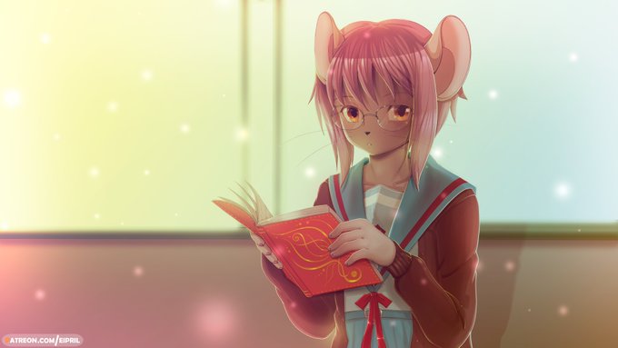 Yuki Nagato from The Melancholy of Haruhi Suzumiya ^^ Done in 2019! #anthro #art https://t.co/mY05IO<a href="/tag/art"class="tags"><span>#art</span></a><a href="/tag/anthro"class="tags"><span>#anthro</span></a>