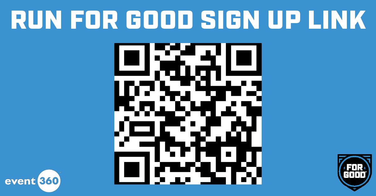 Event360's tweet photo. Don’t forget to rock your #P2PRunFORGOOD shirt courtesy of @LeslieJordan, print your bib, and download the @ChargeRunning App in preparation for tomorrow’s @P2Pforum Run FOR GOOD! https://t.co/Pak9zXYmzh Registered for the conference but didn’t sign up? Scan this! #P2PForum21 https://t.co/aZAsaQfRtQ