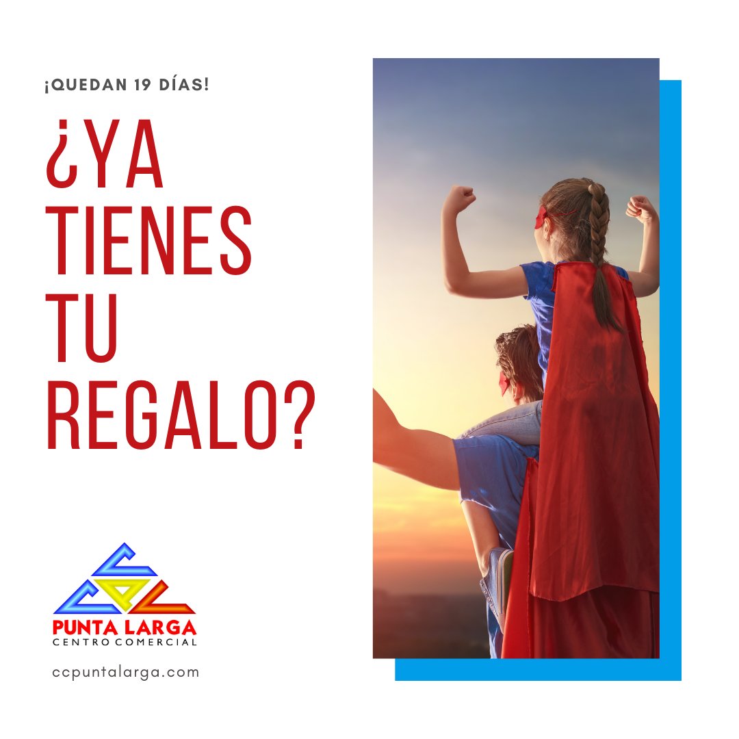 ccpuntalarga's tweet photo. ¡Damos la bienvenida a marzo, recordante que en este mes se celebra el día del padre!

Si quieres encontrar un regalo muy especial acércate a nuestro Centro Comercial y encontrarás mil y un regalos para el primer súper héroe de nuestra vida. ¡Papá! ❤🙋‍♂️ https://t.co/PzvjoA0ojl
