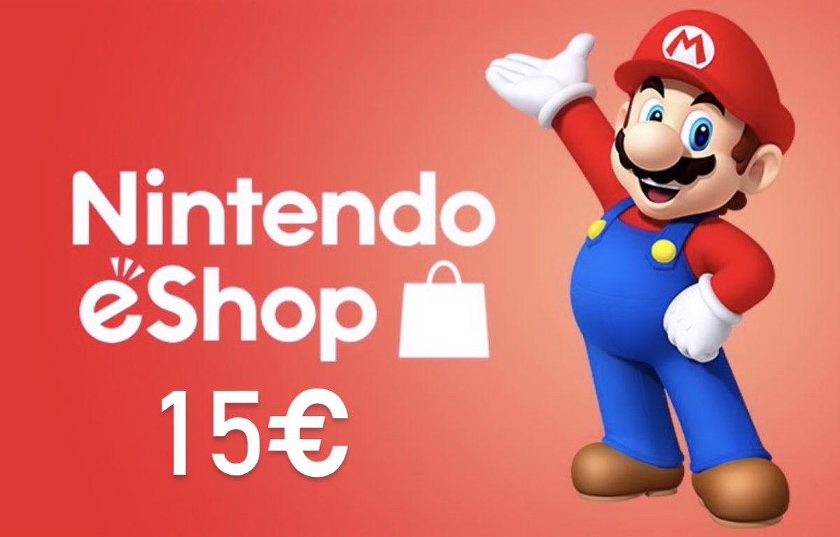 pokeroy01's tweet photo. 🤑 SORTEO TARJETA eShop 🤑

   • Tarjeta eShop valor [15€] •

Puedes ahorrarte un dinerillo en un juego o pagar tu Online 🕹

  😱 GANADOR ASEGURADO 😱

Requisitos: ⚠️

💰 Seguirme: @pokeroy01 ✅

💰 Retweet 🔁 Like ❤️

💰 Nombra 1 amigo ✌️

#NintendoSwitch 
 
FIN: 4/3/21 https://t.co/p47bHxhmSR