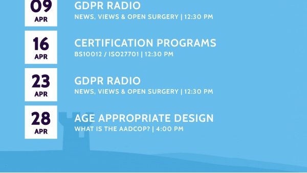 UPDATE - we have decided to change the time and date on our joint webinar, following feedback from schools... to 28th April at 4pm.
If you would like to read more about Age Appropriate Design code of practice, then DPP helpfully wrote a blog: lnkd.in/extbDDM