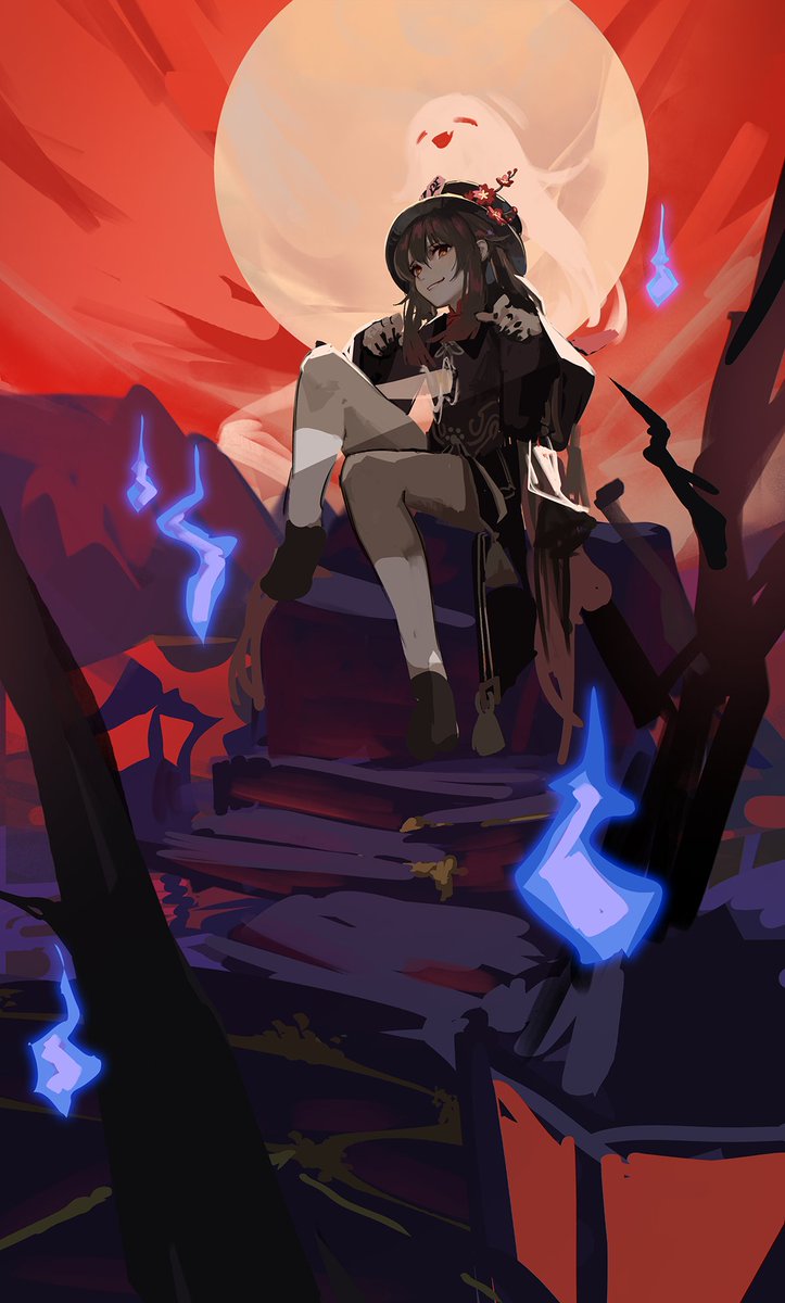 ddengart's tweet photo. Hutao WIP 😄

Experimenting with colors, and its breaking my brain
#GenshinImpact #原神 https://t.co/1Zzl42mTL6