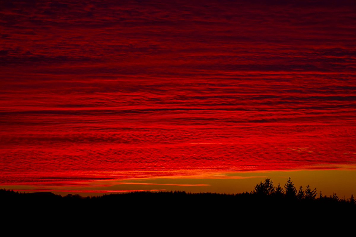 Today’s Instagram. What an amazing sunset tonight. Three years ago today we had the Beast From The East and we were knee deep in snow. Today was like a summers day. #sunset #scotland #canonphotography