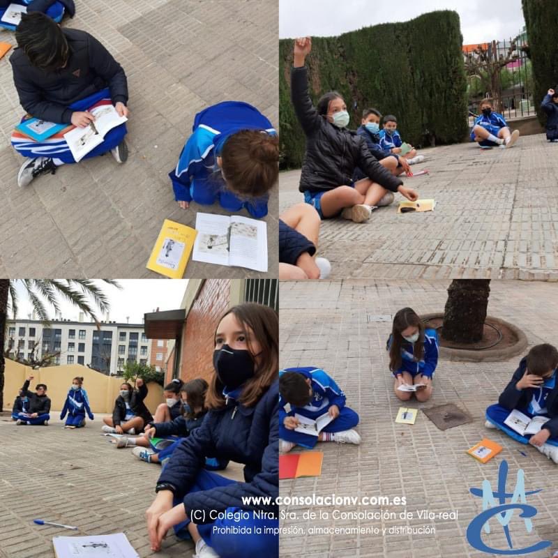 consolacionv's tweet photo. Seguint amb el nostre Pla Lector📕, els i les alumnes de 5éB han posat en marxa un TLD (Tertúlia Literària Dialògica) amb "El Lazarillo de Tormes", i està sent molt enriquidor.📖📚

I ja sabeu: un xiquet que llig, serà un adult que pense 🧠.

#ConsolaciónEduca 
#Muévete https://t.co/yiITWoKMMD