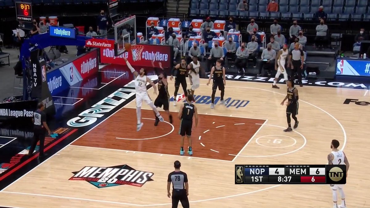 abovethebreak3's tweet photo. some early rim attempts from grizz/pels
#mikanmonday https://t.co/39IHLXpbKX