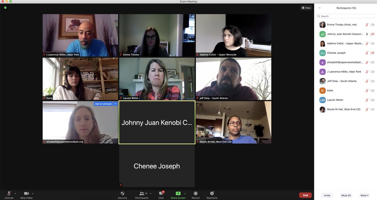 Today we hosted a critical conversation with leaders from seven neighborhoods across the #beltline to discuss concerns around the pending BeltLine SSD tax district legislation. @AmirForATL <a href="/NMArchibong/">Natalyn Archibong</a> <a href="/WestmorelandATL/">Matt Westmoreland</a> @ATLINtownPaper <a href="/SaportaReport/">SaportaReport</a> @Andre4Atlanta <a href="/Michael_J_Bond/">Michael Julian Bond</a>