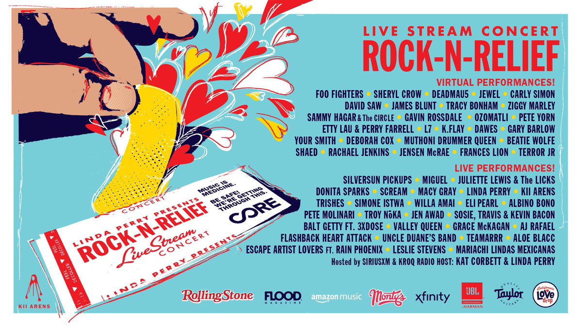 Carly Simon (@carlysimonhq) on Twitter photo Excited to join this amazing lineup! @CoreResponse has been working tirelessly to save lives by providing FREE covid testing & now vaccines across the US. Tune in on 3/5 & 3/6, donate if you can. We'll get through this! Watch on twitch.tv/amazonmusic #RockNRelief <a href="/amazonmusic/">Amazon Music</a> Excited to join this amazing lineup! @CoreResponse has been working tirelessly to save lives by providing FREE covid testing & now vaccines across the US. Tune in on 3/5 & 3/6, donate if you can. We'll get through this! Watch on twitch.tv/amazonmusic #RockNRelief <a href="/amazonmusic/">Amazon Music</a>