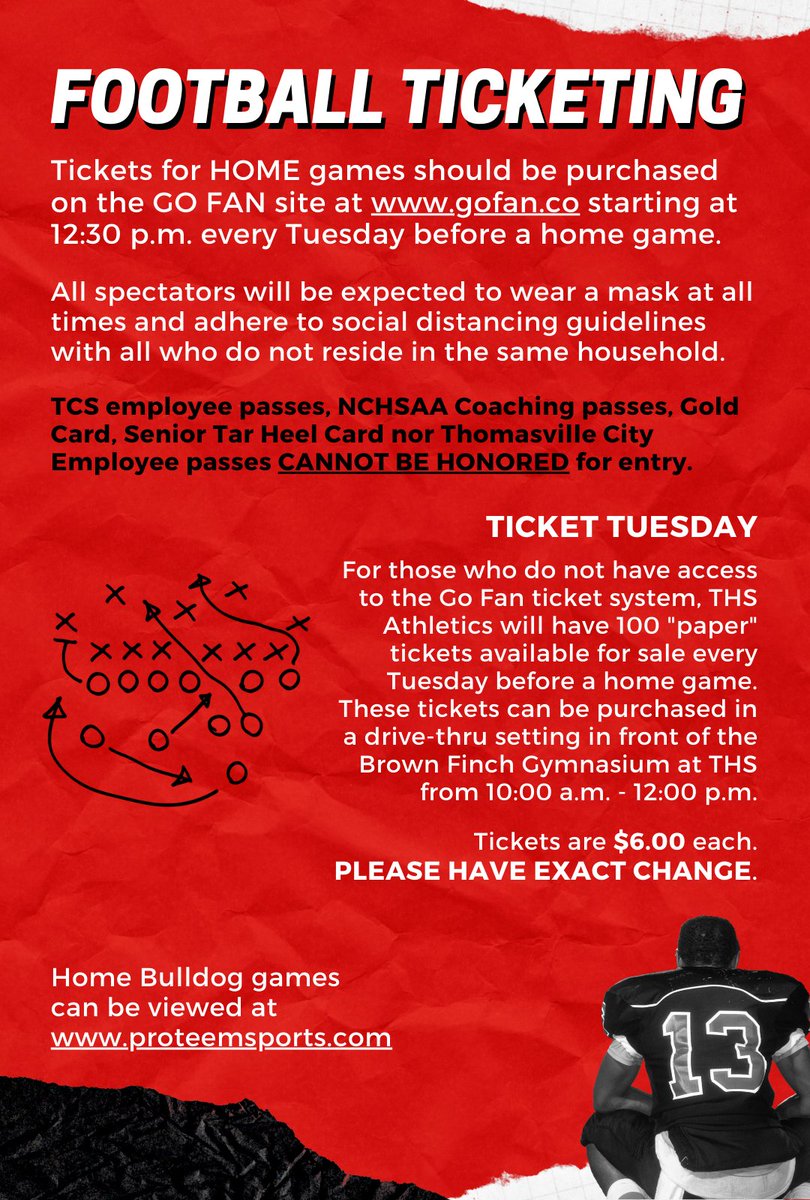 NEW Home Football Game Ticketing - See the attached graphic for details.