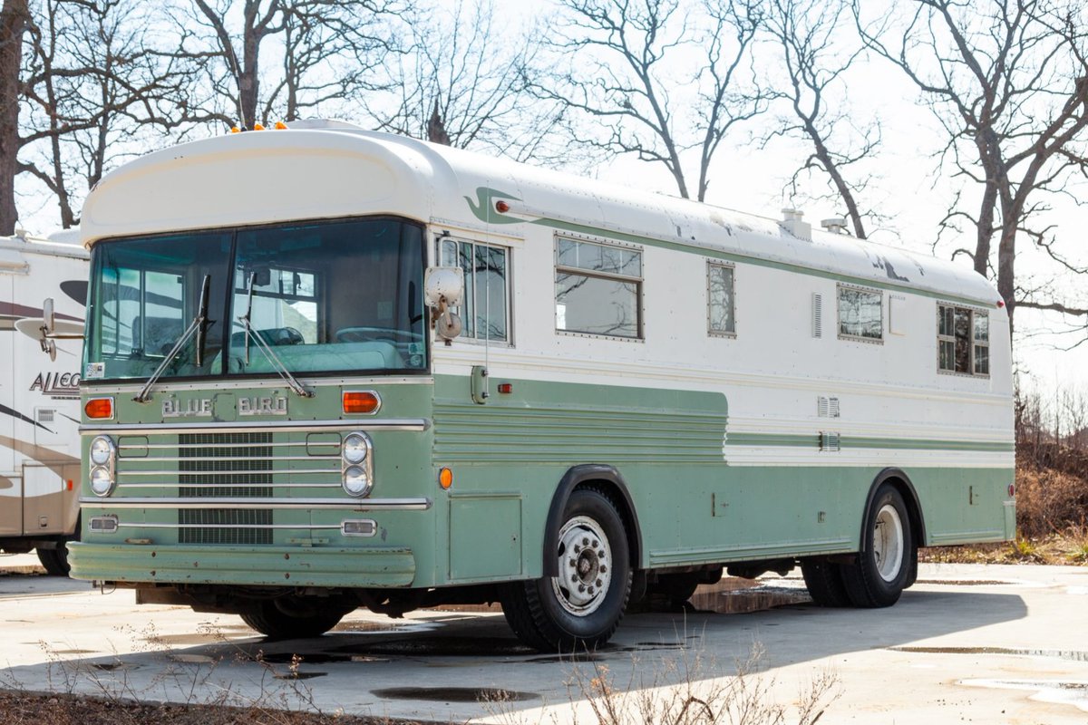 Sold: 1967 Blue Bird Wanderlodge for $42,500. bringatrailer.com/listing/1967-b…