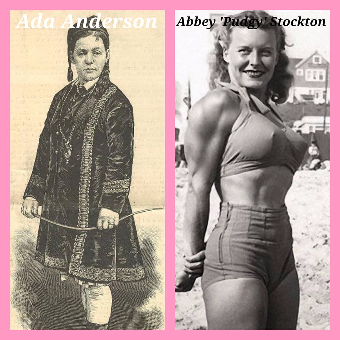 👑EP96👑It's #WomensHistoryMonth&amp; we're kicking off w/a special ep! We're covering gals from Strong Like Her by <a href="/haleyshapley/">Haley Shapley</a> which explores women's sports history! We share part of the interview in the ep &amp; cover pedestrian #AdaAnderson &amp; weightlifter #PudgyStockton!