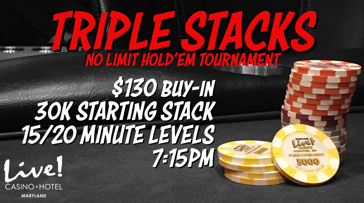 Maryland Live Poker Tournament Schedule Maryland Live Poker Tournament Schedule