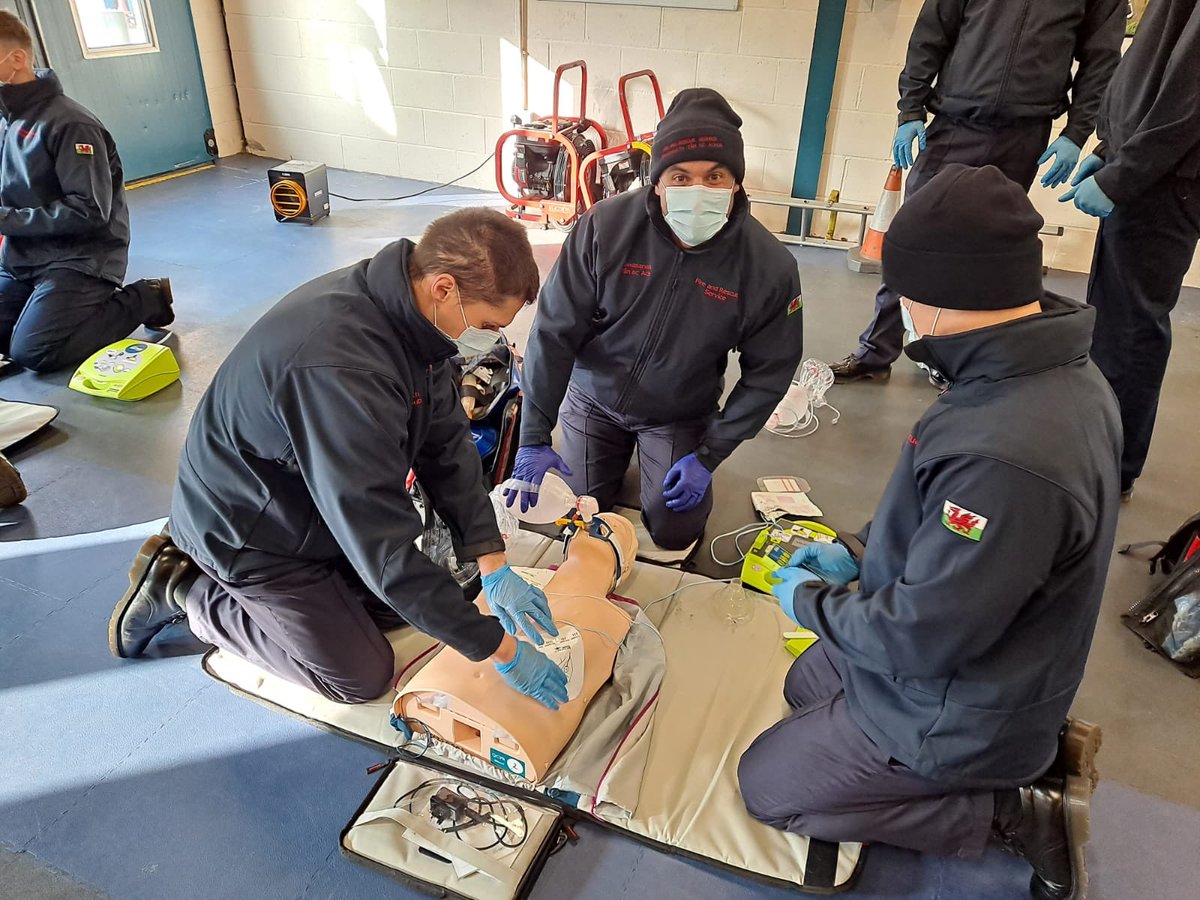 SWFRS Initial Training Cardiff Gate tweet media