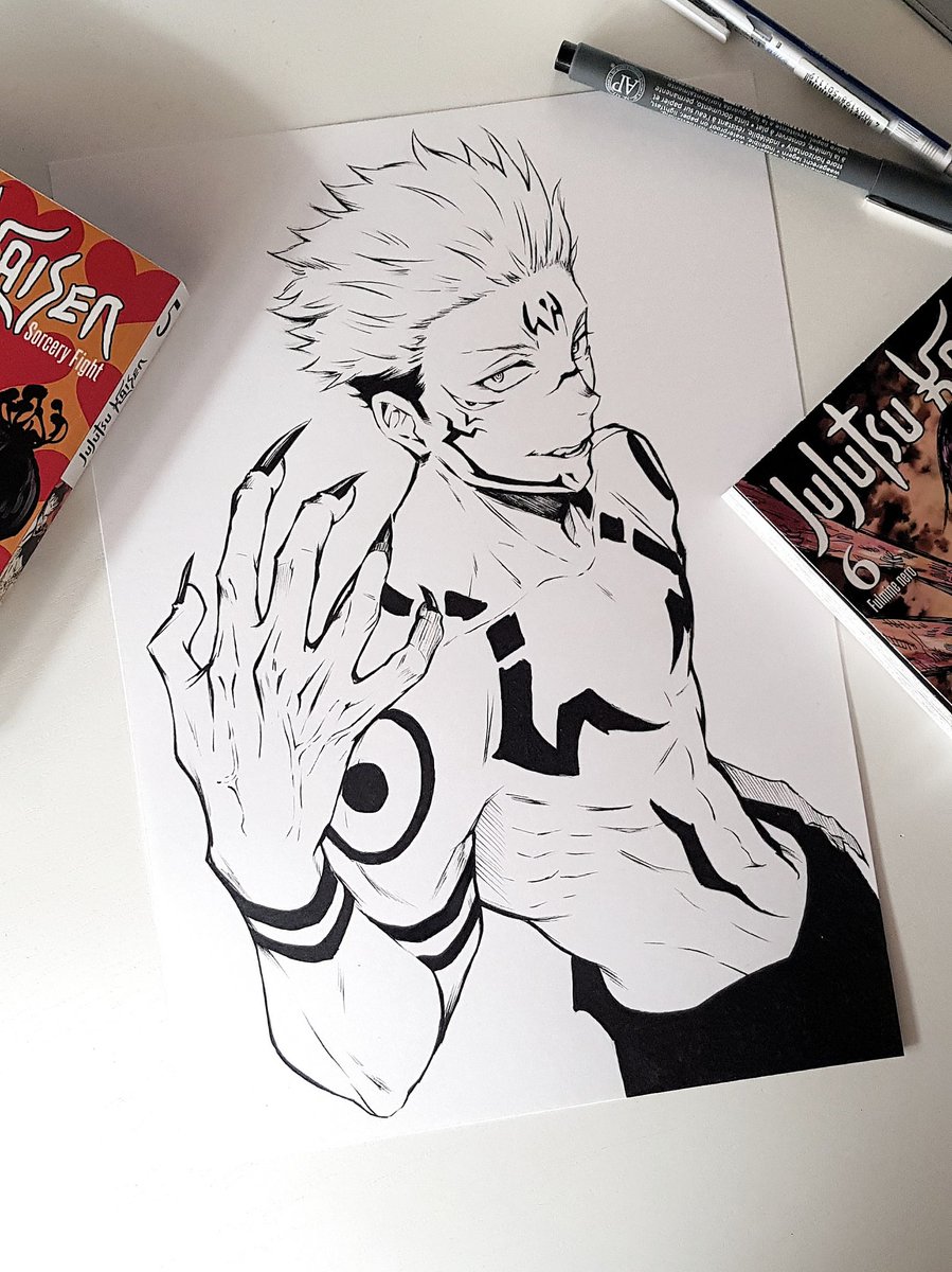Sukuna - 呪術廻戦 (Jujutsu Kaisen)

My favorite character from Jujutsu Kaisen.
#sukuna #JujutsuKaisen #jujutsukaisenfanart #art #anime #manga #drawing