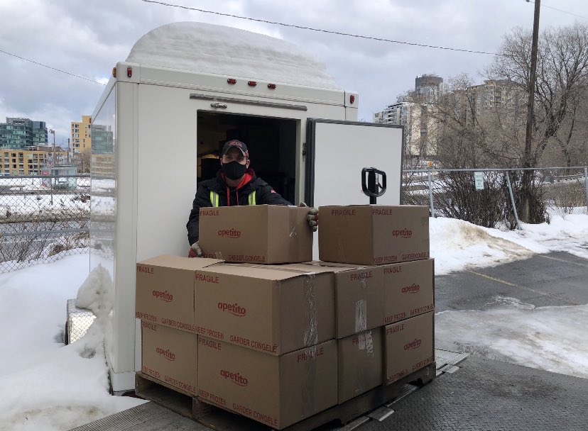 This is one of our delivery driver from ERB, Steve Allen. Steve has been delivering to us for 15 years and has always been a dedicated and kind driver. Thank you Steve!