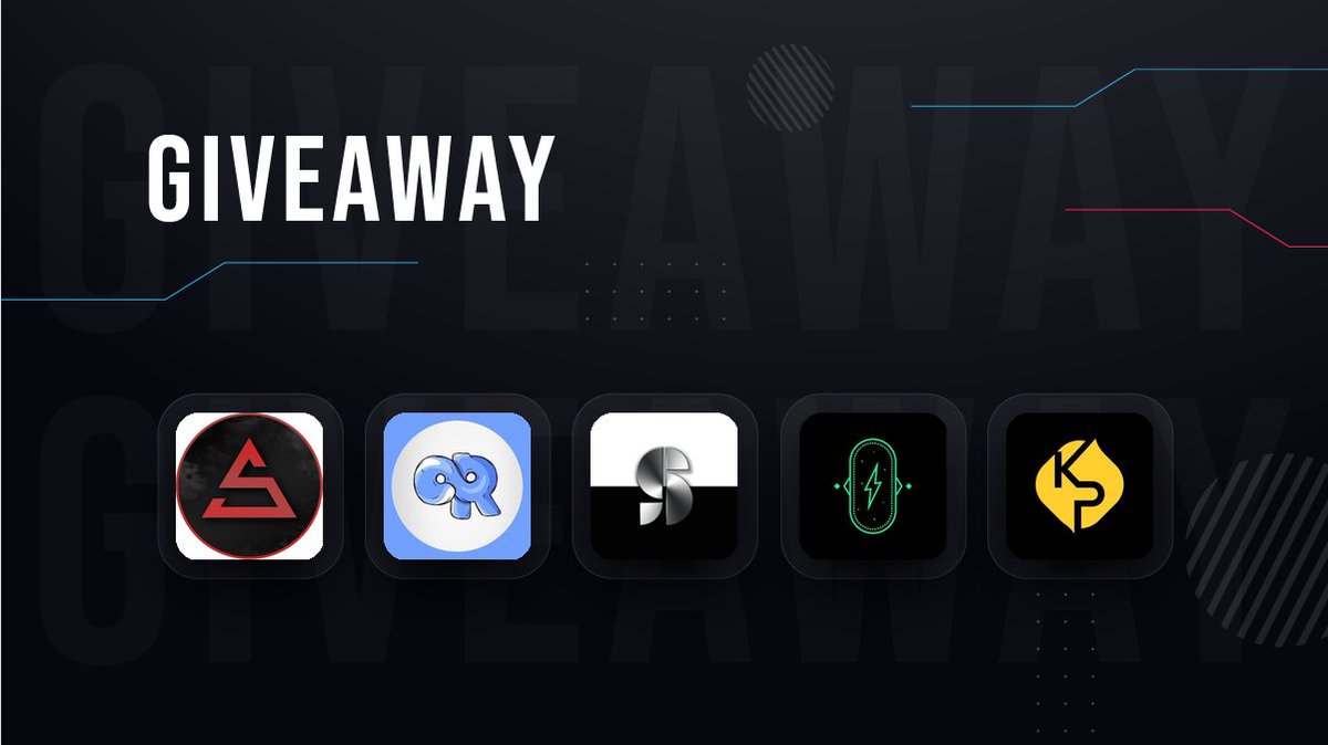 KryptoProxies's tweet photo. Giveaway Time!!🥳🎉

1x @OrmaRoboticsIO Copy
1x @SeigRobotics Copy
1x @ahiddendeal  Access
1x @KryptoProxies 1GB Resi
1x @StrikeAccess Monthly

🚨To Enter:🚨
• Follow ALL🔔
• Like &amp; Retweet❤️♻️
• Tag 2 Friends👥

Ends in 48HR⏳
Good luck!🍀 https://t.co/1NAnCfSZA3