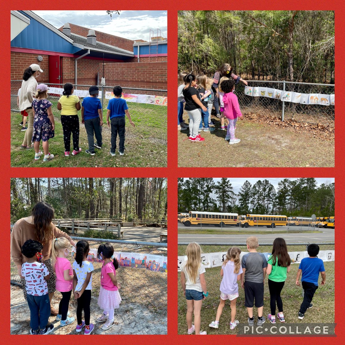 MediaRHPS's tweet photo. We have four different story walks up at RHPS for Read Across America Week, one for each playground to enjoy reading outside. #RHPSistheBEST #StoryWalks #ReadAloud #RHPSreads #ReadAcrossAmericaWeek2021 @Lianetaylor2017 https://t.co/tBiJVNaEIq