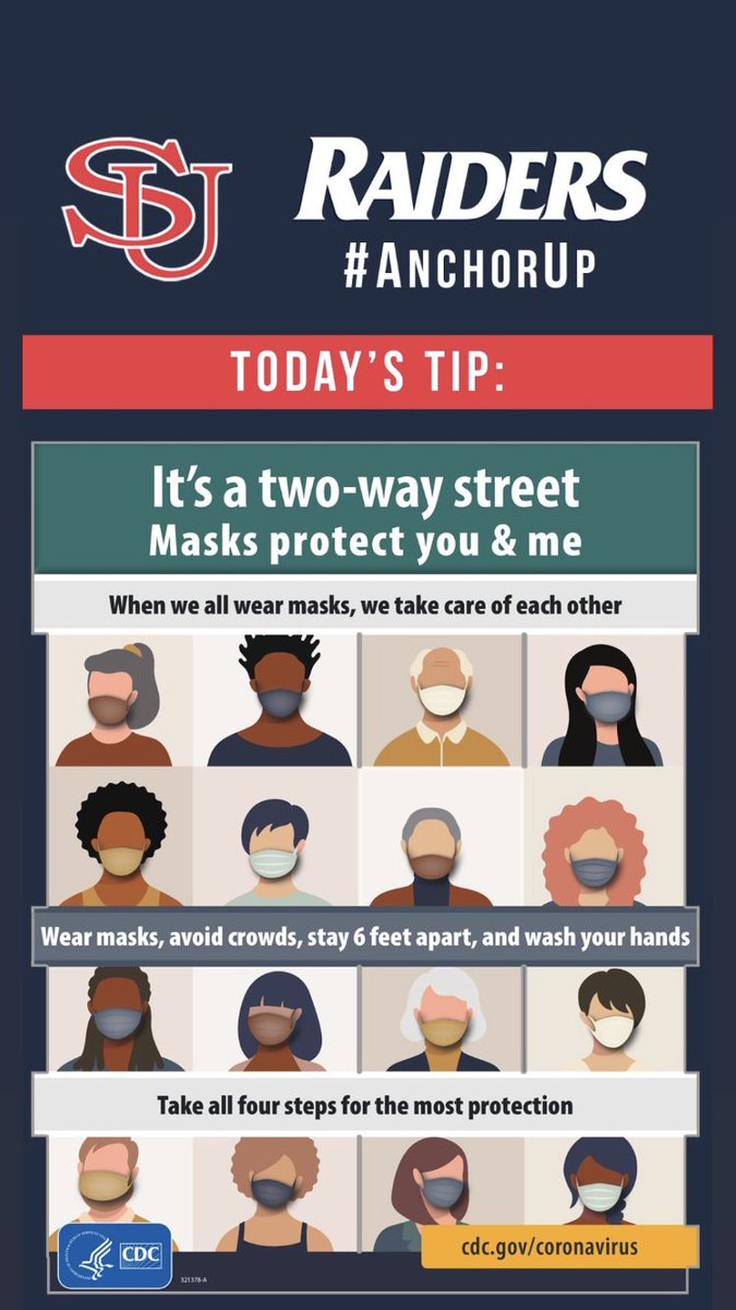 Stay safe and healthy by following our tip of the day #anchorup ⚓️