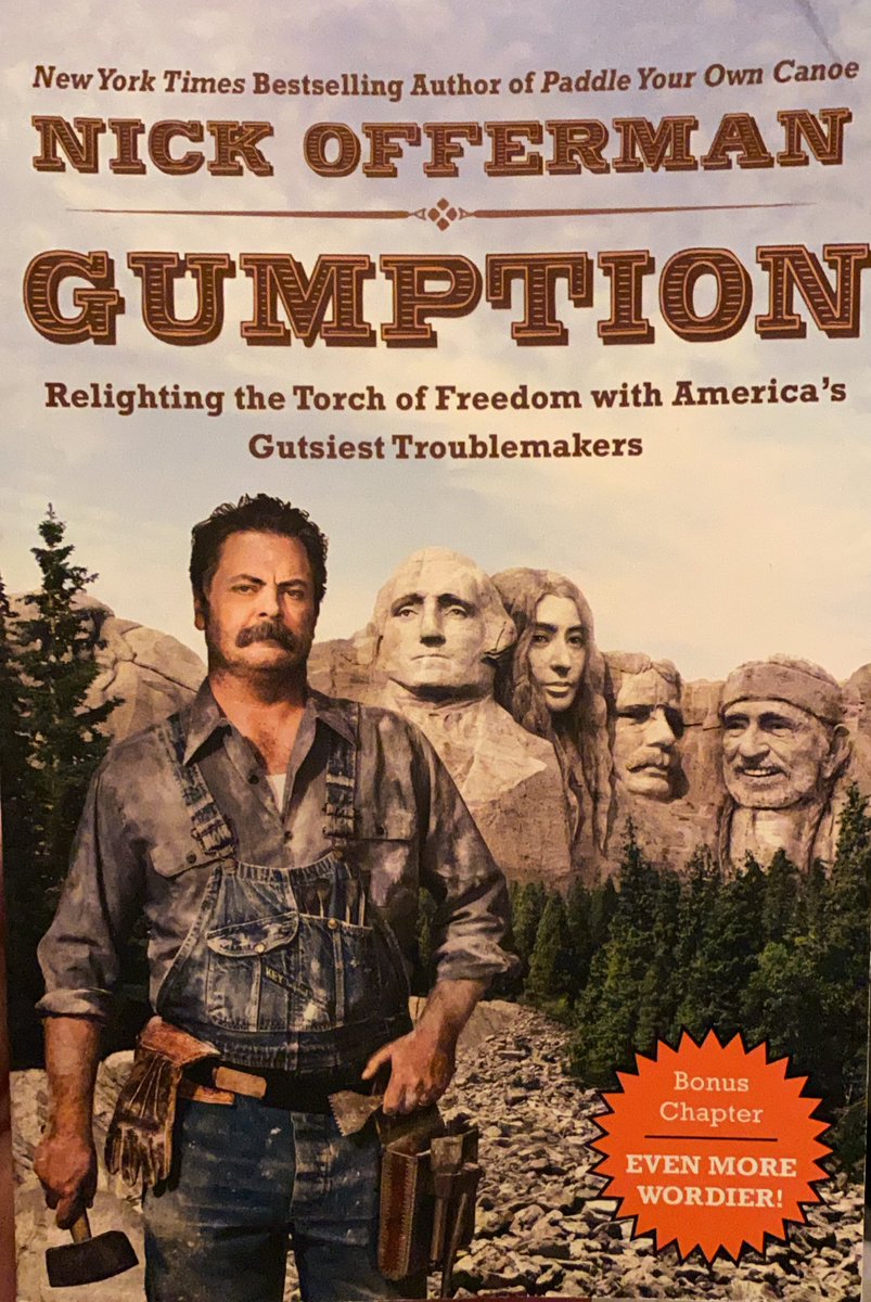 Book #97 ✅! His writing and humor are always fun and this was no exception! I enjoy how he elaborates and utilizes the English language to a fuller extent than most writers these days. The topic of Gumption-filled Americans was also illuminating! #100In365