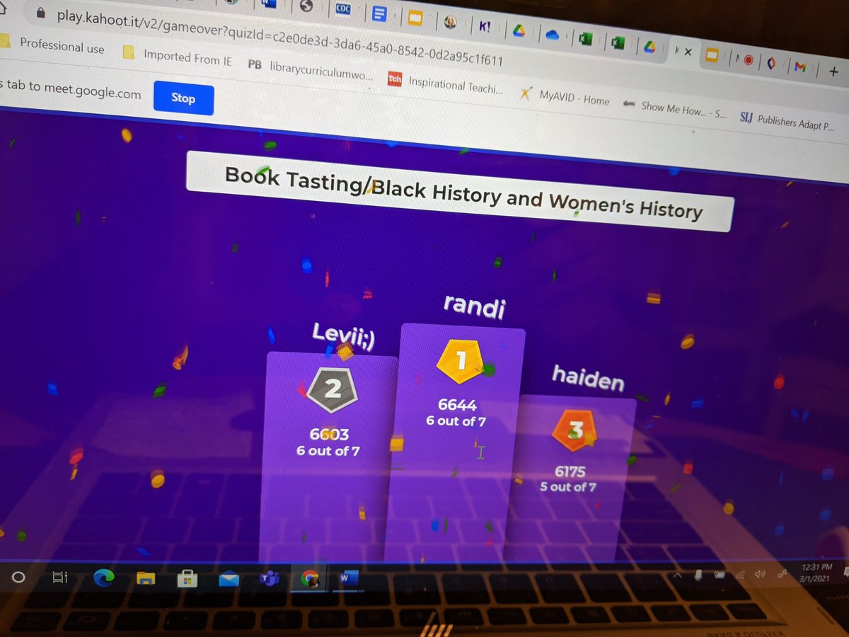 TheSWALibrary's tweet photo. Thank you @MsEmJayy_BCPS . I enjoyed doing the Book Tasting to commemorate #BlackHistoryMonth  and. #WomensHistoryMonth . @LochRavenAcad https://t.co/SJUIPdtND2