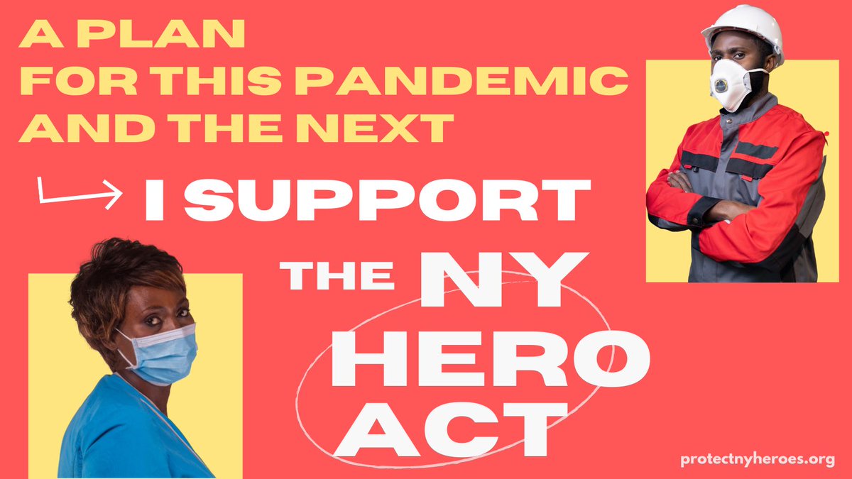 The NY HERO Act (S1034/A2681) passing the NYS Senate is a huge win for the health and safety of New Yorkers. I look forward to passing this in the Assembly without delay:
✅Worker protections
✅Stronger voice in the workplace
✅Protections for small biz 

#ProtectNYHeroes