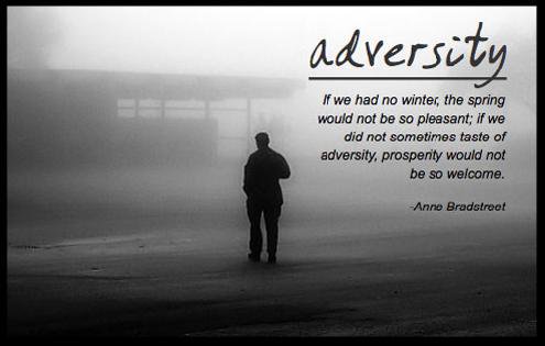 AndyvDyke's tweet photo. If we did not sometimes taste of adversity, prosperity would not be so welcome. 
#MondayMotivation https://t.co/aun0FQaf70