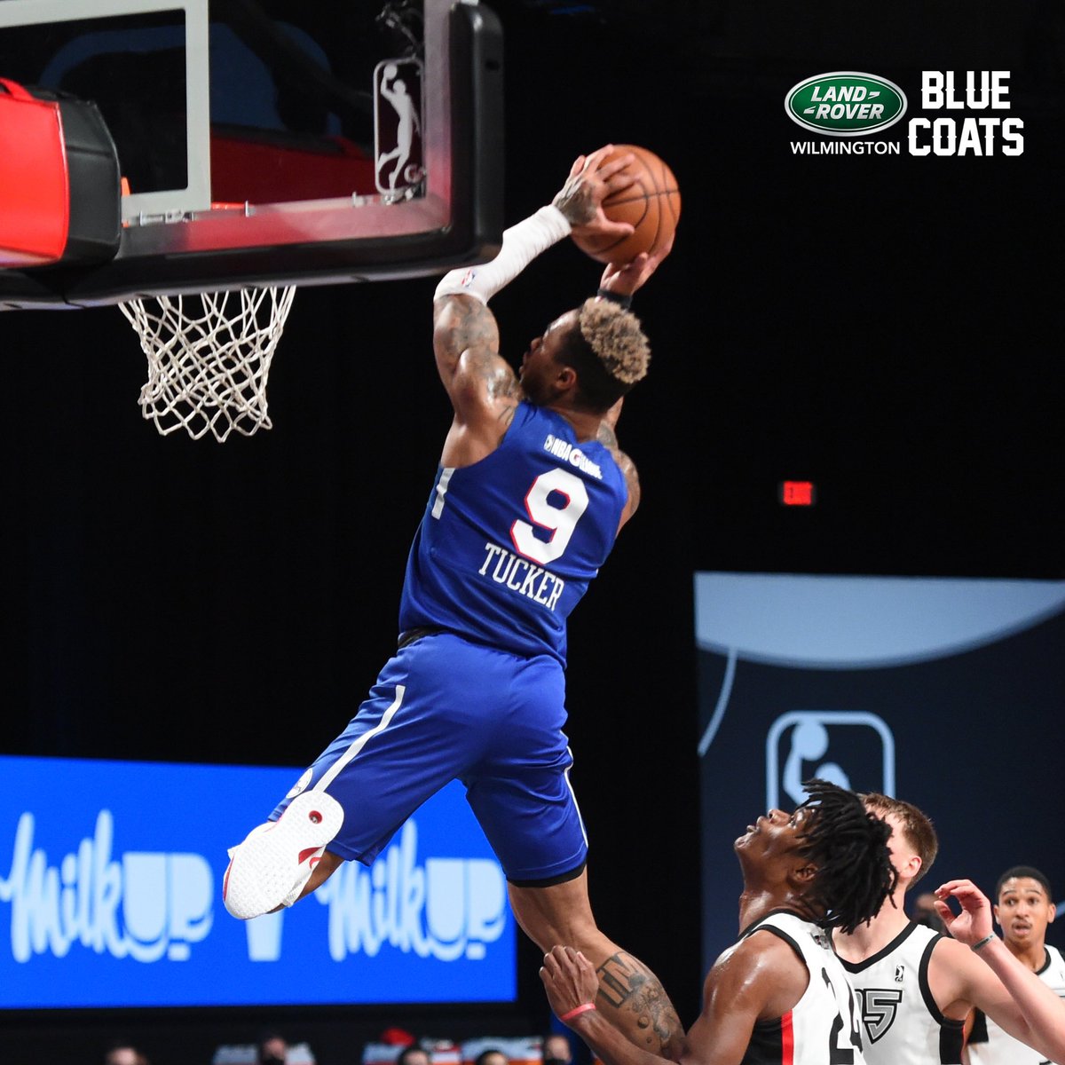 j_persicketti's tweet photo. #BlueCoats up big on G-League #Ignite going into halftime, 69-44.
Key 15pts | 3/3 3PM
Tucker 11pts | 4/6 FG
Reed 9pts | 8 REB
#BubbleCoats | #Sixers
#BraxtonKey | #RayjonTucker https://t.co/Cv4uUG2Lcq