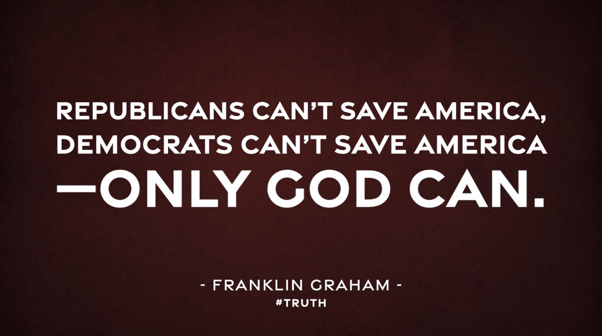 Franklin_Graham's tweet image. #TRUTH
