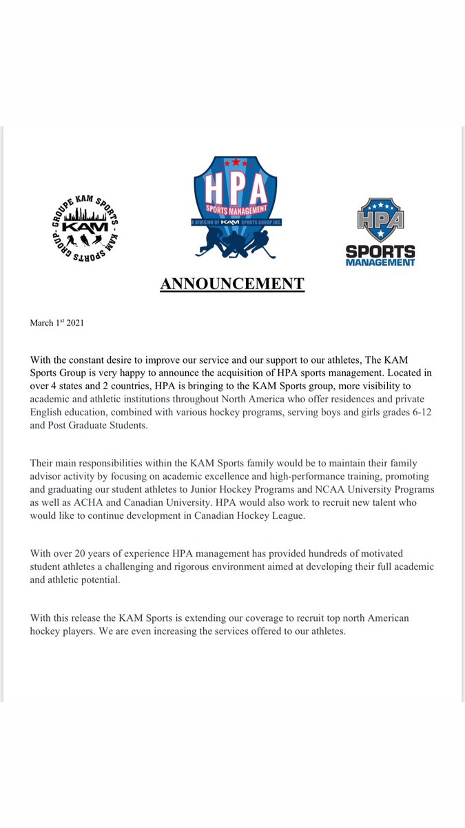 ANNONCE MAJEURE
En ce 1er mars 2021, Le Groupe KAM sports à une annonce majeure pour vous.
Les détails dans les photos de la publication.
MAJOR ANNOUNCEMENT 
On this March 1st, 2021, The KAM sports Group has a major announcement for you.
Details in the photos of the post.