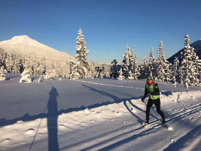 birkie's tweet photo. Merry &amp; Hank skied their #VirtualBirkie at Eaglecrest ski area in Juneau, Alaska! 25 &amp; Sunny! #Birkie2021
"It was a memorable event, made more so knowing others around the nation were doing the same.  It was fun to relax and enjoy what it was- a gift just to love to ski!" https://t.co/ziSFGZN6By