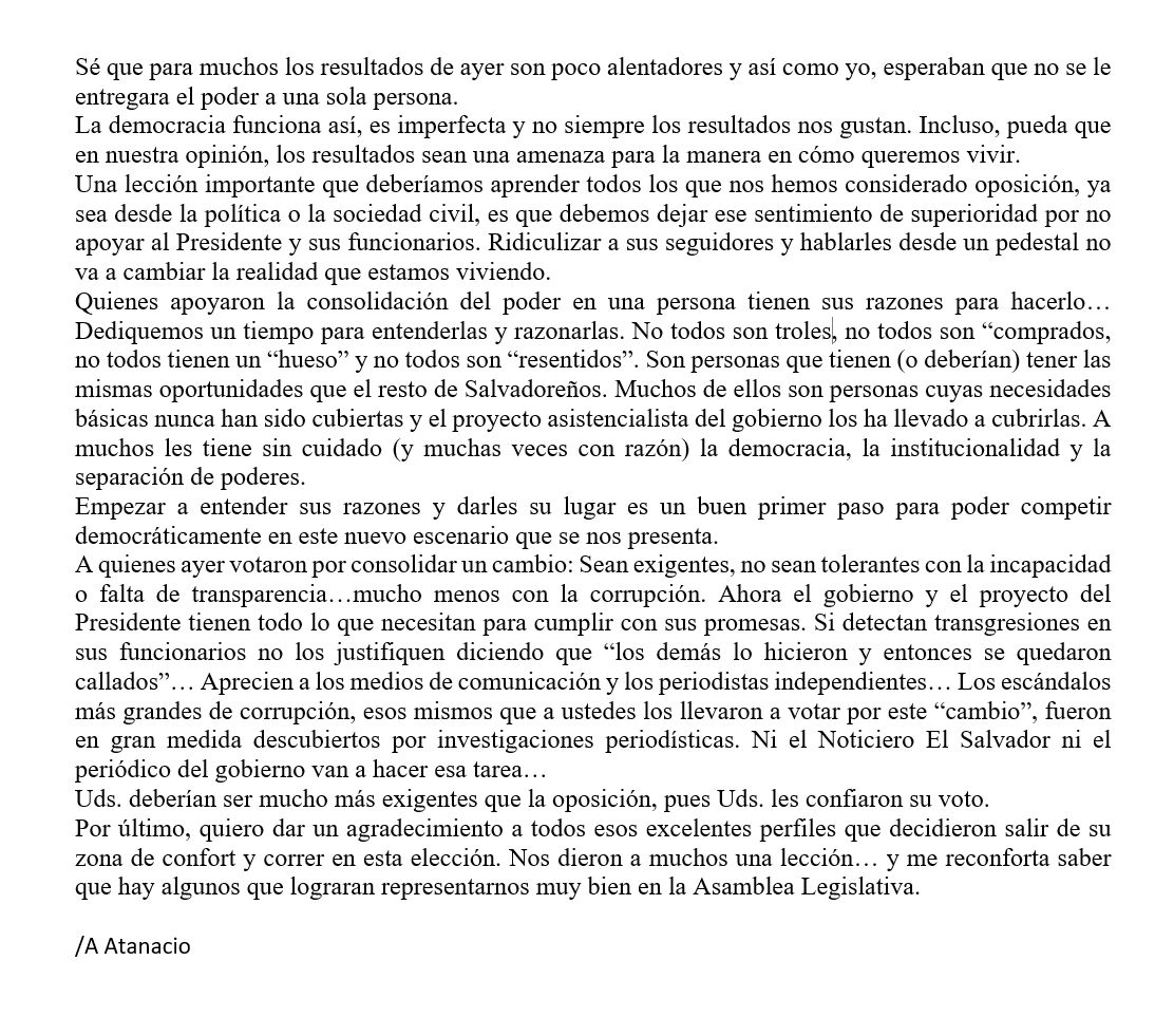 Alfredo Atanacio Cader tweet media