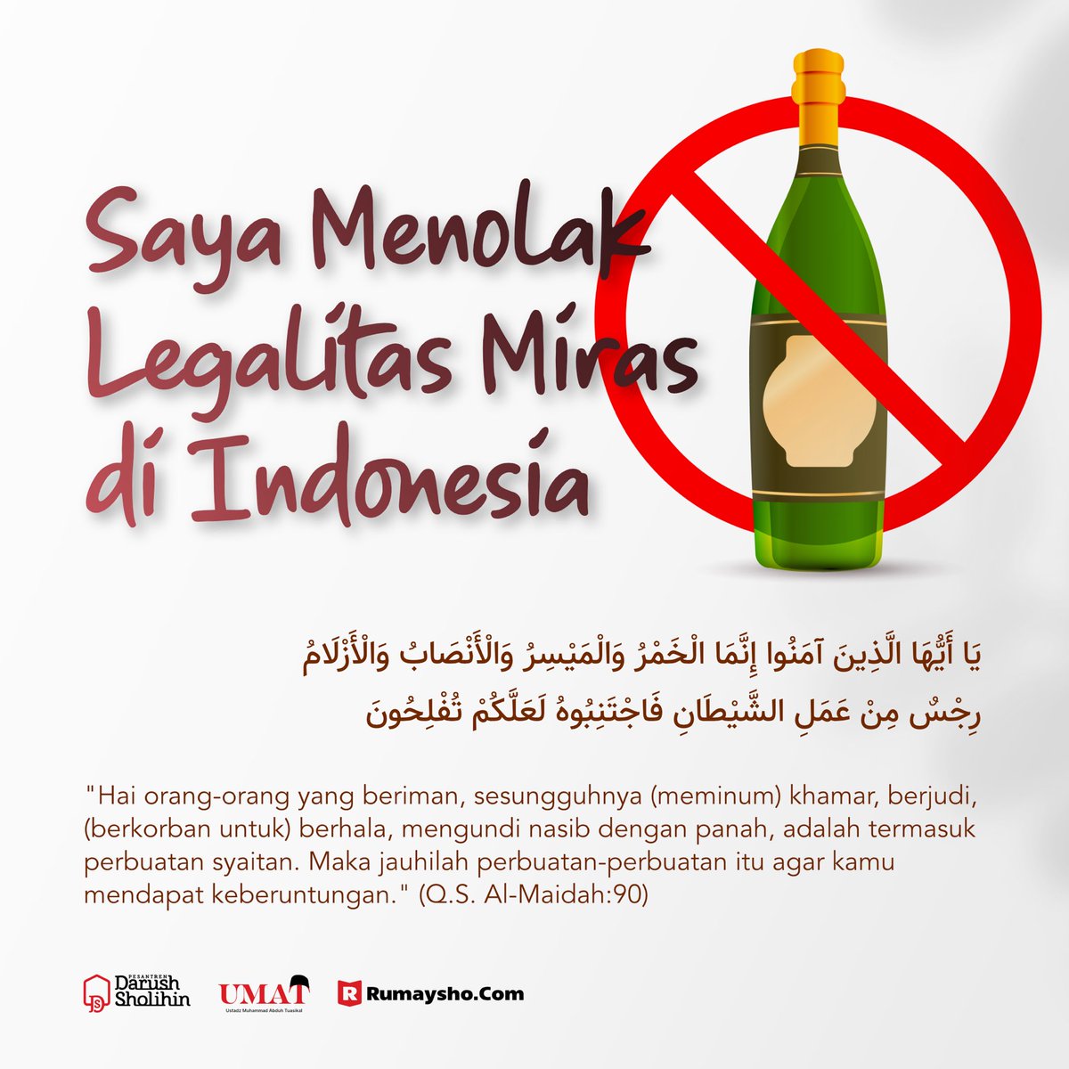 mabduhtuasikal's tweet photo. Khamar itu UMMUL KHABAITS (biang kerusakan). Tautannya : https://t.co/6OABfkXQTx https://t.co/sk2eOD1AXG