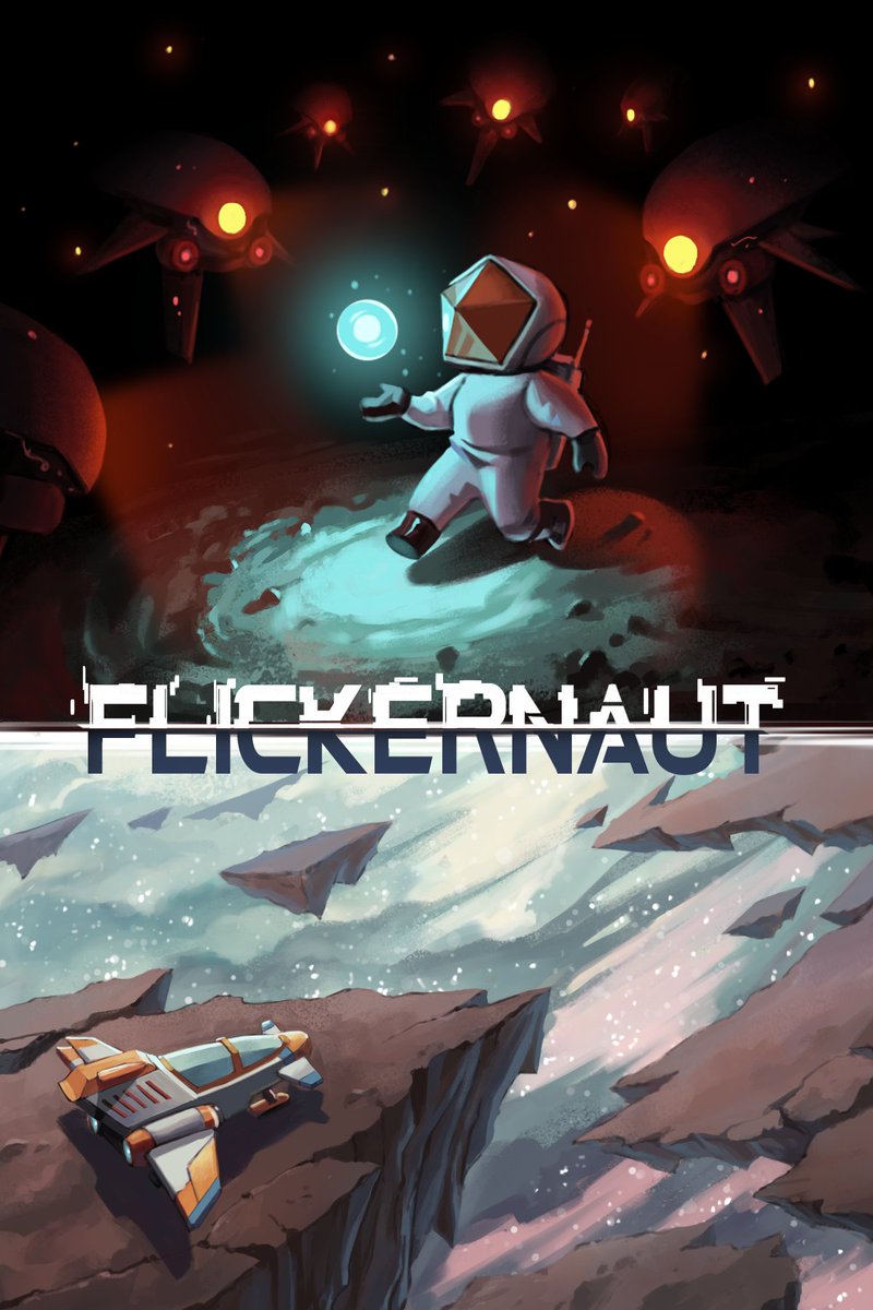 We're excited to announce our new game, Flickernaut! Full release is in the works, but pre-alpha first world is available now lightsoutstudios.itch.io/flickernaut

#gamedev #indiegame #madewithunity