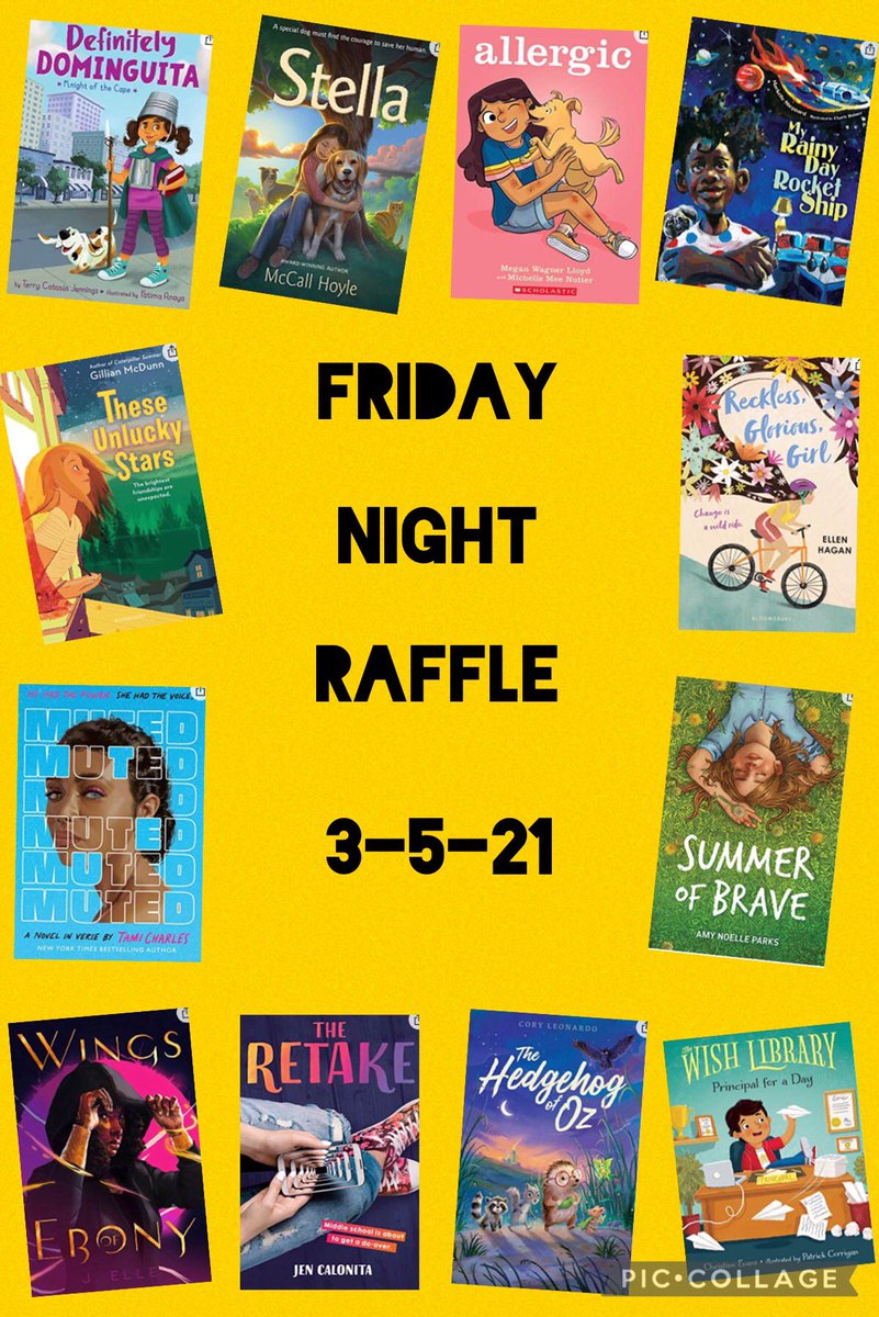 🎉🎉FridayNightRaffle 🎉🎉🤗🤗🤗7pm eastern 🤗🤗🤗<a href="/TerryCJennings/">Terry C. Jennings</a> <a href="/LadyAlouette/">Fá🌺🌷</a> <a href="/McCallHoyle/">McCall Hoyle</a> <a href="/marketteshepp/">M A R K E T T E</a> <a href="/gillianmcdunn/">Gillian McDunn</a> <a href="/ellenhagan/">Ellen Hagan</a> <a href="/TamiWritesStuff/">Tami Charles</a> @amynoelleparks @AuthorJ_Elle <a href="/JenCalonita/">JenCalonita</a> <a href="/_CoryLeonardo/">Cory Leonardo</a> <a href="/ChristineNEvans/">Christine Evans UPDATES ONLY</a> #MeganWagnerLloyd @buttersketch_  #FridayNightRaffle