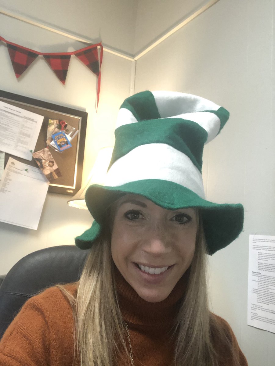 KellyAnnMoran's tweet photo. Happy read across America week! Today was hat day. Green or red place something fun on your head. ππ§’π©
#WeAreChardon @ChardonSchools #MapleK https://t.co/0I2Ez0Dgft