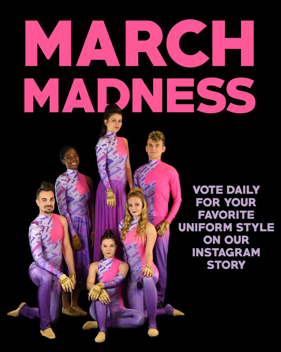 MARCH MADNESS! We want to have some fun this March. We will be featuring the same design in different styles on our story. We want you to pick your favorites! 

instagram.com/mccormicksgrou…

 #wgi #dci #boa
