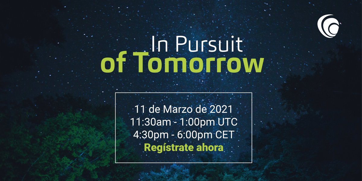 bakertillybo's tweet photo. ¿Cómo nos preparamos para perseguir el mañana?

No te pierdas nuestro evento electrónico global - In pursuit of tomorrow, en el que nos acompañará Kevin Gaskell mientras exploramos cómo #PursueTomorrow.

📍Regístrate aquí: https://t.co/jSf6FEWGv2 https://t.co/VA7s41q8mL