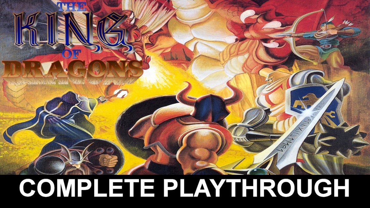 OSG_Dork's tweet photo. The King of Dragons (PS4) - Complete Playthrough (Capcom Beat 'Em Up Bun... https://t.co/FqczhAbyuO
@YouTube @PlayStation @CapcomUSA_ #PS4 #PS4share #PlayStation4 #RetroGaming #Capcom #CapcomBeatEmUp #CapcomBeatEmUpBundle #KingofDragons #TheKingofDragons https://t.co/PE8fdJ9mDR