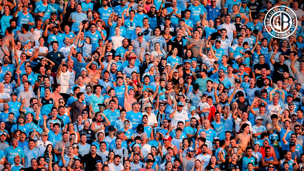Belgrano's tweet photo. 📸 Hace un año el Gigante latía con las tribunas completas de aguante pirata. Hace un año que esperamos y nos espera. Falta menos. Sigamos cuidándonos. 🏴‍☠️💙 https://t.co/dRXwBbl7xw