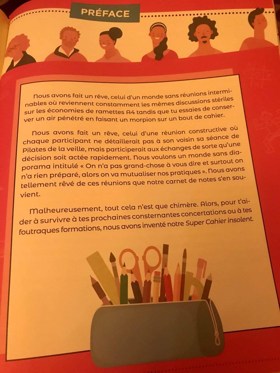 temajsamot's tweet image. Cahier d’activités insolent pour #profs #soucieux de bien faire, indispensable pour tous les collègues... Bravo #parentsprofs ⁦@_Mme_E⁩ ⁦@lombregrise⁩ ⁦⁦@PROFdeLyCpro⁩ ⁦@ProfSansFiltre⁩ ⁦@NPolony⁩ ⁦@jmblanquer⁩ ⁦⁦