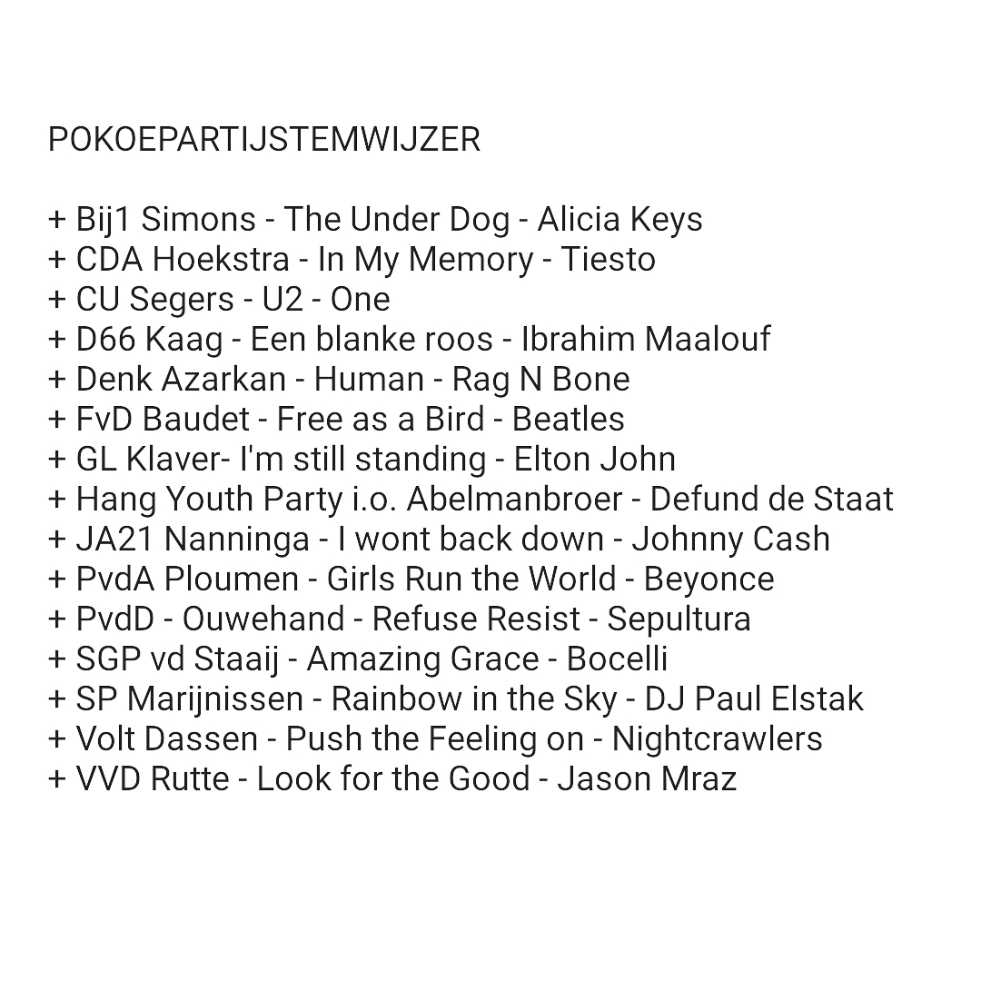 POKOELARTIJSTEMWIJZER <a href="/nosop3/">NOS op 3</a>
