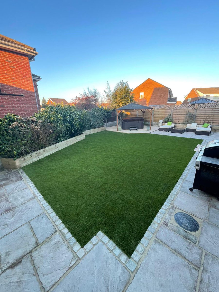 Looking to transform your
garden for summer 2021?☀️ 

We design, supply &amp; transform gardens with fence cladding, decking &amp; artificial grass! 

Send us a message for a free quote! 

Below before &amp; after pictures of our latest project...