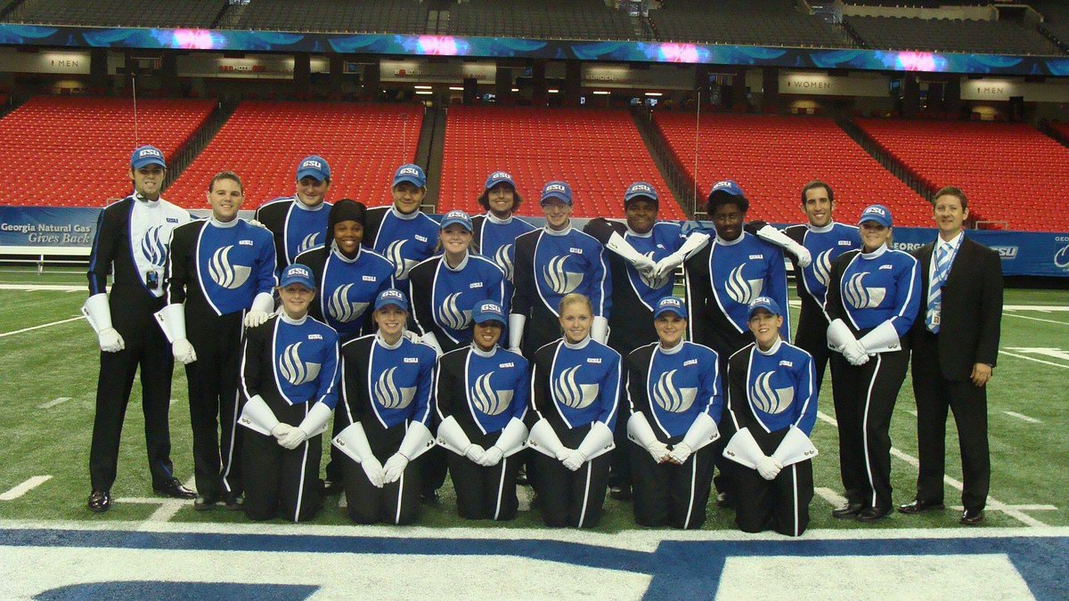 Marinarina151's tweet image. The Charter Members who #MarchedFirst from the Nu Alpha Chapter! Proud to be the first female baritone in the Georgia State marching band. #AEA @KappaKappaPsi