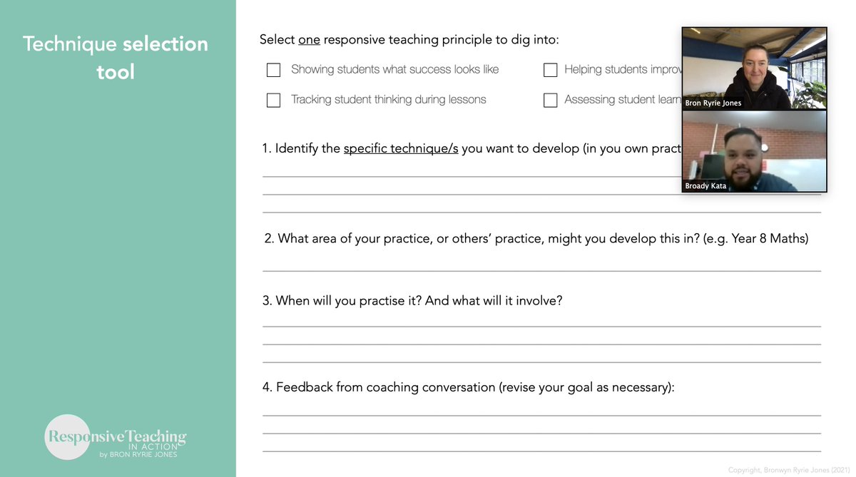 BronRyrieJones's tweet photo. Great start to my day working w @broady_kata, a Learning Specialist in my @Responsive_Tch program who wants to improve the way he models success in Year 7 History. He's starting to better explore quality in responses with a technique called "quality vote". Lucky students. https://t.co/cuICIJ8LD5