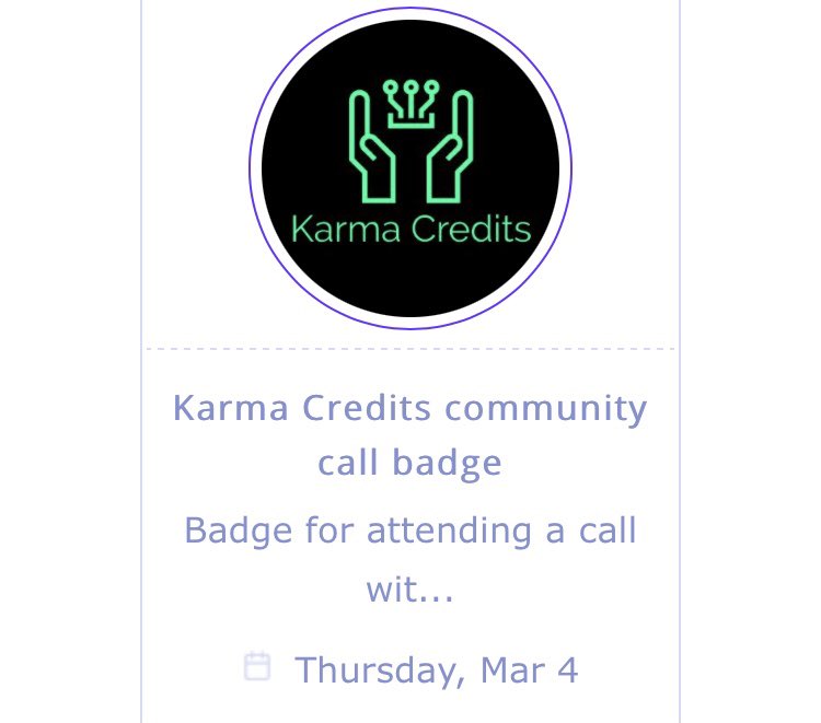 Karma Credits 🫂 tweet media