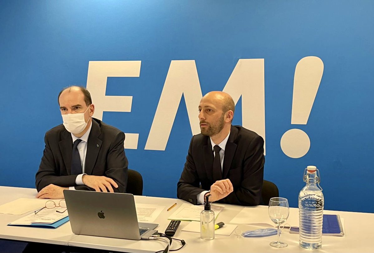 Un grand merci à <a href="/JeanCastex/">Jean Castex</a> pour sa chaleureuse présence à notre bureau exécutif ce soir. Des échanges et des éclairages utiles sur la situation sanitaire.