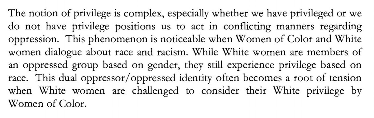 seriouslyclara's tweet photo. The following excerpts are from "When White Women Cry: How White Women's Tears Oppress Women of Color" by Mamta Motwani Accapadi

I hope more and more women of colour become free of the fear of speaking up and that we all utilize these strategies for healthy difficult dialogues. https://t.co/gmShz9tioK
