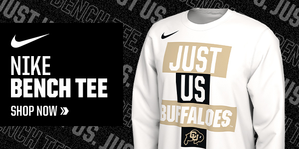 Men's Nike White Colorado Buffaloes Legend Bench Long Sleeve T-Shirt