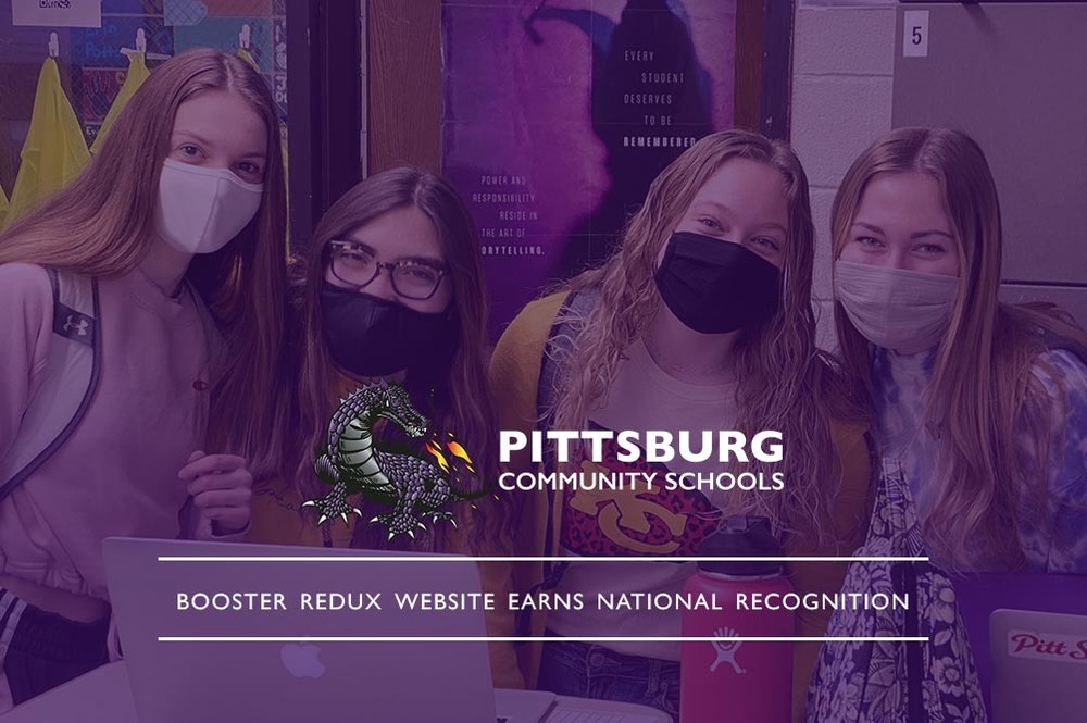 PittsburgUSD250's tweet photo. Booster Redux website earns national recognition https://t.co/8is9rrAlxY https://t.co/eXStLZ1aXo